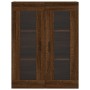 Aparador alto madera contrachapada marrón roble 69,5x34x180 cm von , Sideboards - Ref: Foro24-3198616, Preis: 178,67 €, Rabat...