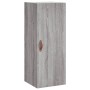Aparador alto madera contrachapada gris Sonoma 34,5x34x180 cm von , Sideboards - Ref: Foro24-3198959, Preis: 91,17 €, Rabatt: %
