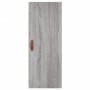 Aparador alto madera contrachapada gris Sonoma 34,5x34x180 cm von , Sideboards - Ref: Foro24-3198959, Preis: 91,17 €, Rabatt: %