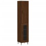 Aparador alto madera contrachapada roble marrón 34,5x34x180 cm von , Sideboards - Ref: Foro24-3199064, Preis: 113,11 €, Rabat...