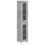 Aparador de madera contrachapada gris hormigón 34,5x34x180 cm von , Sideboards - Ref: Foro24-3199413, Preis: 99,24 €, Rabatt: %