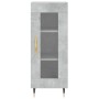 Aparador de madera contrachapada gris hormigón 34,5x34x180 cm von , Sideboards - Ref: Foro24-3199413, Preis: 99,24 €, Rabatt: %