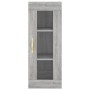 Aparador alto madera contrachapada gris Sonoma 34,5x34x180 cm by , Sideboards - Ref: Foro24-3199479, Price: 102,75 €, Discoun...