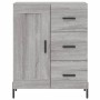 Aparador alto madera contrachapada gris sonoma 69,5x34x180 cm de , Aparadores - Ref: Foro24-3200015, Precio: 170,43 €, Descue...