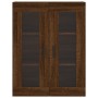 Aparador alto madera contrachapada marrón roble 69,5x34x180 cm von , Sideboards - Ref: Foro24-3198544, Preis: 199,83 €, Rabat...