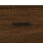 Aparador alto madera contrachapada marrón roble 69,5x34x180 cm de , Aparadores - Ref: Foro24-3198488, Precio: 175,34 €, Descu...