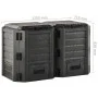Black garden composter 800 L by vidaXL, Composters - Ref: Foro24-312273, Price: 128,77 €, Discount: %