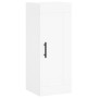 Aparador alto madera contrachapada blanco 34,5x34x180 cm von , Sideboards - Ref: Foro24-3200345, Preis: 94,85 €, Rabatt: %