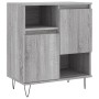 Aparadores 3 uds madera contrachapada gris Sonoma de , Aparadores - Ref: Foro24-3190155, Precio: 171,64 €, Descuento: %