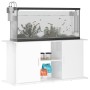 Soporte de acuario madera ingeniería blanco brillo 121x41x58 cm von , Aquarium unterstützt - Ref: Foro24-833617, Preis: 128,6...
