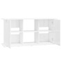 Soporte de acuario madera ingeniería blanco brillo 121x41x58 cm von , Aquarium unterstützt - Ref: Foro24-833617, Preis: 128,6...