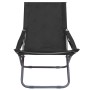 Sillas de playa plegables 2 unidades tela negro von , Gartenstühle - Ref: Foro24-47903, Preis: 124,98 €, Rabatt: %