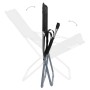 Sillas de playa plegables 2 unidades tela negro von , Gartenstühle - Ref: Foro24-47903, Preis: 124,98 €, Rabatt: %