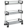 Carrito de almacenaje aluminio 59x20x75 cm von , Lagerbehälter - Ref: Foro24-154618, Preis: 43,48 €, Rabatt: %