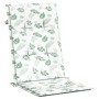 Cojines de silla de respaldo alto 2 uds tela estampado de hojas von , Kissen für Stühle und Sofas - Ref: Foro24-361262, Preis...