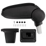 Reposabrazos para coche ABS negro 14x33x(32-48,5) cm by , Motor vehicle seats - Ref: Foro24-154651, Price: 33,30 €, Discount: %
