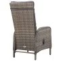 Garden bistro set 5 pieces gray synthetic rattan by vidaXL, Garden sets - Ref: Foro24-3058551, Price: 653,38 €, Discount: %