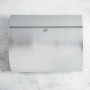 HI Buzón con compartimento de periódicos acero inox 38x13,3x30,4 cm by , mail slots - Ref: Foro24-445596, Price: 50,28 €, Dis...