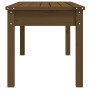 Garden bench solid pine wood honey brown 109x44x45 cm by vidaXL, garden benches - Ref: Foro24-824007, Price: 53,46 €, Discoun...
