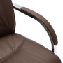 Silla de oficina voladiza de cuero sintético marrón von , Bürostühle - Ref: Foro24-289343, Preis: 129,99 €, Rabatt: %