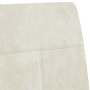 Silla voladiza de terciopelo blanco crema de , Sillones - Ref: Foro24-325797, Precio: 133,06 €