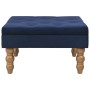 Taburete de terciopelo azul marino 60x60x36 cm von , Küchenhocker - Ref: Foro24-329928, Preis: 65,70 €, Rabatt: %