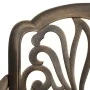 Garden chairs 2 units cast aluminum bronze by vidaXL, Garden chairs - Ref: Foro24-315567, Price: 378,63 €, Discount: %