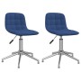Sillas de comedor giratorias 2 unidades tela azul von , Essstühle - Ref: Foro24-334055, Preis: 95,95 €, Rabatt: %