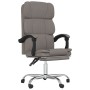 Silla de oficina reclinable de tela gris taupé von , Bürostühle - Ref: Foro24-349625, Preis: 123,89 €, Rabatt: %