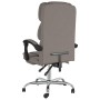 Silla de oficina reclinable de tela gris taupé von , Bürostühle - Ref: Foro24-349625, Preis: 123,89 €, Rabatt: %