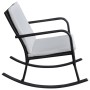 Silla mecedora de jardín ratán sintético negro von , Gartenstühle - Ref: Foro24-42493, Preis: 91,61 €, Rabatt: %