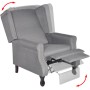 Sillón de tela gris by , Armchairs - Ref: Foro24-242206, Price: 275,73 €, Discount: %