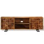 Mueble de TV de madera maciza de sheesham 120x30x40 cm de , Muebles TV - Ref: Foro24-243965, Precio: 228,24 €, Descuento: %