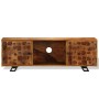 Mueble de TV de madera maciza de sheesham 120x30x40 cm de , Muebles TV - Ref: Foro24-243965, Precio: 228,24 €, Descuento: %
