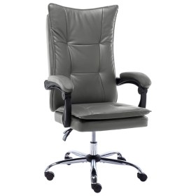 Silla de oficina de cuero sintético gris antracita von , Bürostühle - Ref: Foro24-20350, Preis: 177,94 €, Rabatt: %