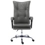 Silla de oficina de cuero sintético gris antracita by , Office chairs - Ref: Foro24-20350, Price: 177,94 €, Discount: %