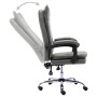 Silla de oficina de cuero sintético gris antracita by , Office chairs - Ref: Foro24-20350, Price: 177,94 €, Discount: %