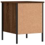 Mesita de noche madera de ingeniería marrón roble 40x42x50 cm by , Nightstands - Ref: Foro24-825991, Price: 45,65 €, Discount: %