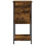 Mesita de noche madera de ingeniería roble ahumado 32x42x70 cm by , Nightstands - Ref: Foro24-826097, Price: 50,80 €, Discoun...