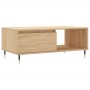 Mesa de centro madera contrachapada roble Sonoma 90x50x36,5 cm | Foro24.es | Tu tienda online para hogar, jardín y más Foro24.es