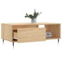 Mesa de centro madera contrachapada roble Sonoma 90x50x36,5 cm | Foro24.es | Tu tienda online para hogar, jardín y más Foro24.es