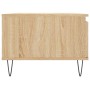 Mesa de centro madera contrachapada roble Sonoma 90x50x36,5 cm by , Coffee table - Ref: Foro24-830567, Price: 63,84 €, Discou...