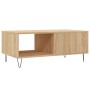 Mesa de centro madera contrachapada roble Sonoma 90x50x36,5 cm by , Coffee table - Ref: Foro24-830567, Price: 63,84 €, Discou...