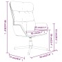 Sillón de relax de cuero sintético negro by , Armchairs - Ref: Foro24-341187, Price: 122,82 €, Discount: %