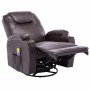 Sillón de masaje mecedora de cuero sintético marrón von , Elektrische Massagesessel - Ref: Foro24-246636, Preis: 589,63 €, Ra...