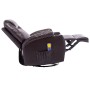Sillón de masaje mecedora de cuero sintético marrón von , Elektrische Massagesessel - Ref: Foro24-246636, Preis: 589,63 €, Ra...