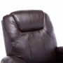 Sillón de masaje mecedora de cuero sintético marrón von , Elektrische Massagesessel - Ref: Foro24-246636, Preis: 589,63 €, Ra...