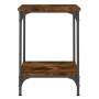 Mesa de centro madera de ingeniería roble ahumado 40x40x55 cm by , Coffee table - Ref: Foro24-832825, Price: 37,66 €, Discoun...