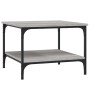 Mesa de centro madera de ingeniería gris Sonoma 55x55x40 cm by , Coffee table - Ref: Foro24-832831, Price: 41,10 €, Discount: %