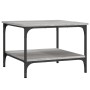 Mesa de centro madera de ingeniería gris Sonoma 55x55x40 cm by , Coffee table - Ref: Foro24-832831, Price: 41,10 €, Discount: %